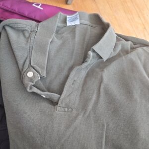 Old Navy Olive Green Polo Shirt